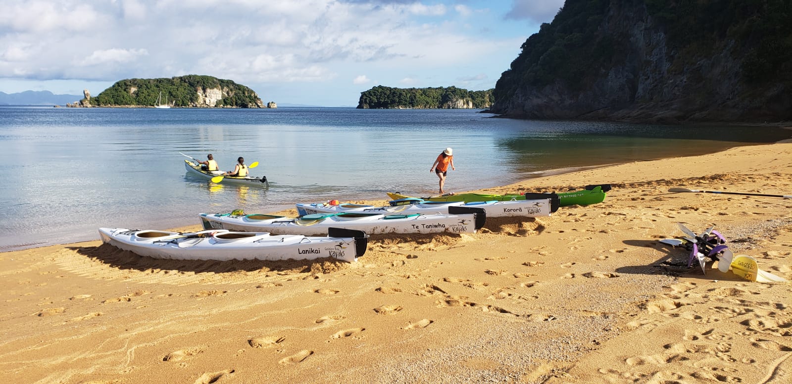 Golden Bay Kayaks at Tata Beach
